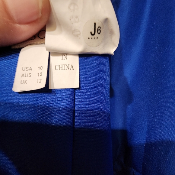 Formal Sorella Vita Full Length Cocktail Dress With Detachable Straps, Size 10,… - Picture 9 of 11